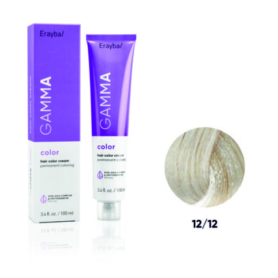 ERAYBA GAMMA COLOR N°12/12 Irisé ash extra platinum blond