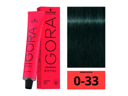 SCHWARZKOPF IGORA ROYAL 0-33 Concentré Anti-Rouge 60ml