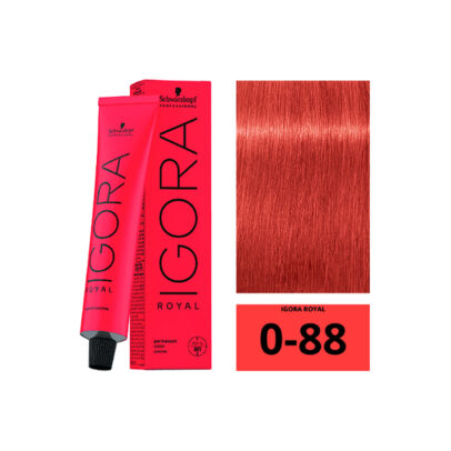 SCHWARZKOPF IGORA ROYAL 0-88 Concentré Rouge 60ml
