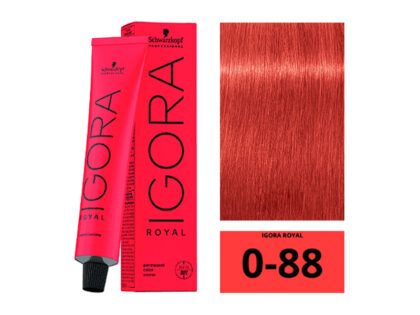 SCHWARZKOPF IGORA ROYAL 0-88 Concentré Rouge 60ml