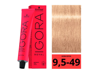 SCHWARZKOPF IGORA ROYAL 9,5-49 Pastel Beige 60ml