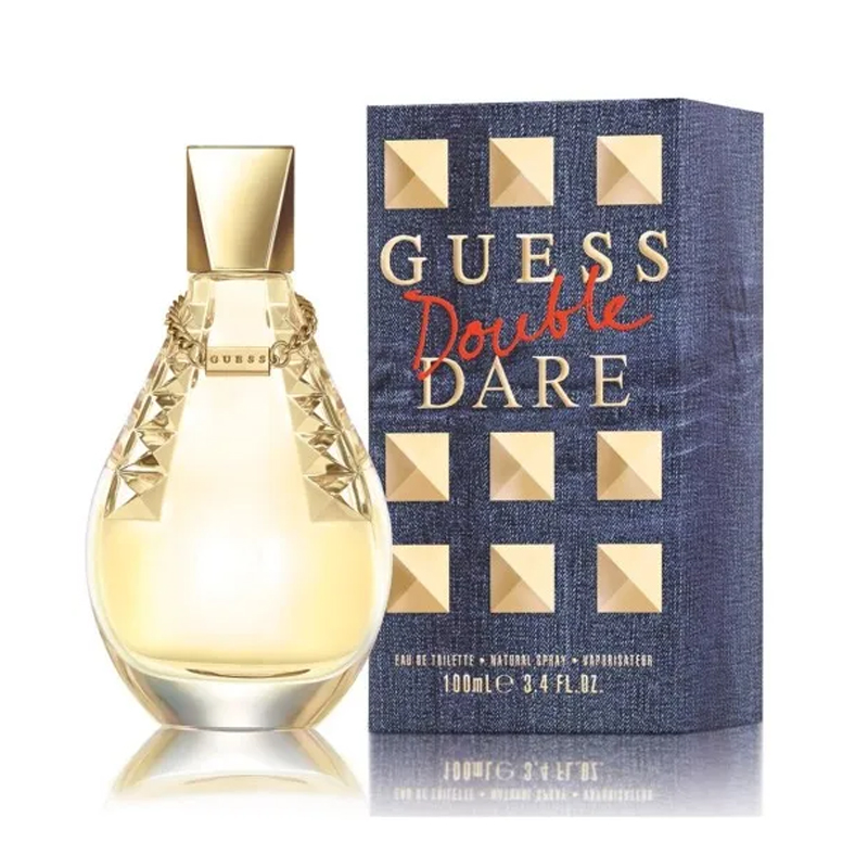 1 GUESS DOUBLE DARE de toilette 100ml pour femme – Image 1