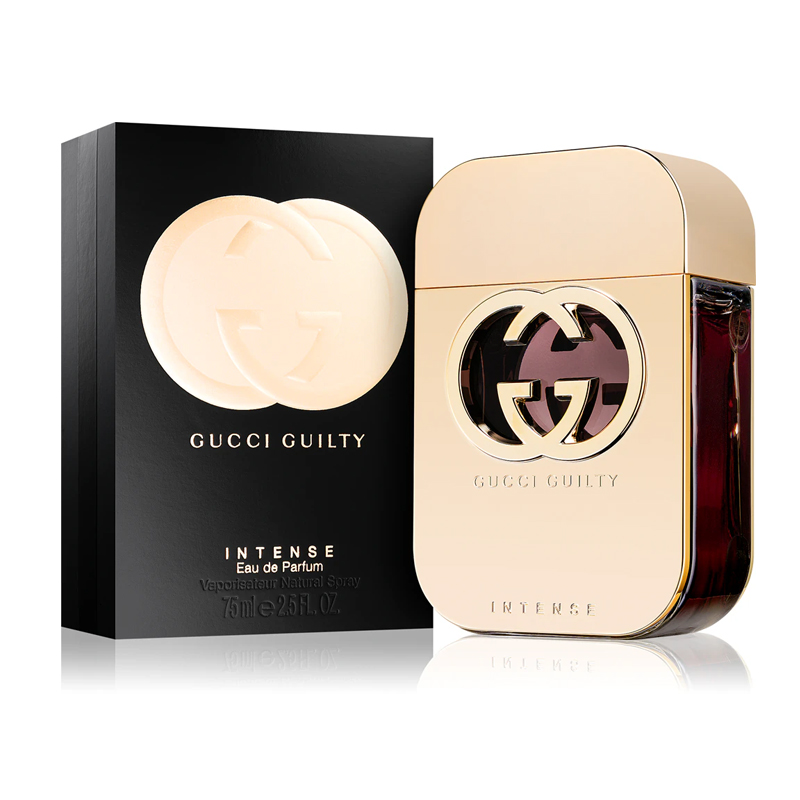 1 GUCCI GUILTY INTENSE eau de parfum 75ml pour femme – Image 1