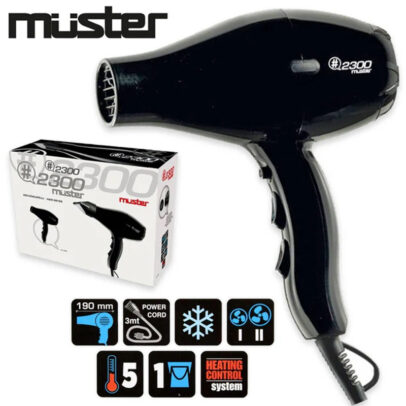 MUSTER Sèche-cheveux 2300 2100W