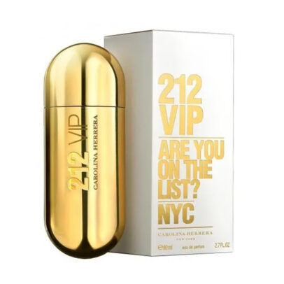 CAROLINA HERRERA 212 VIP ARE YOU ON THE LIST? NYC eau de parfum 80ml