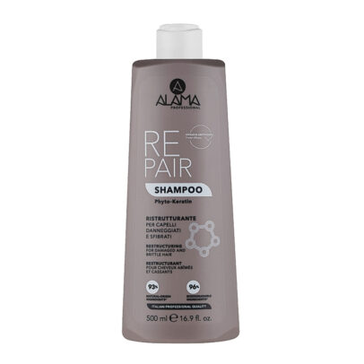 Alama Repair phyto keratin Shampooing pour cheveux abîmés