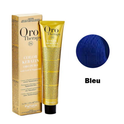 Fanola Oro Therapy Color Kératine Oro Pure bleu 100ml